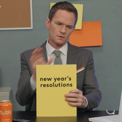 New Years resolutions?