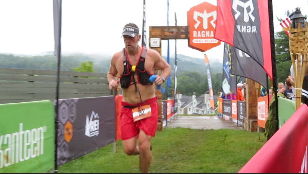 Ragnar humbling a runner