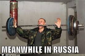 Russian strength meme